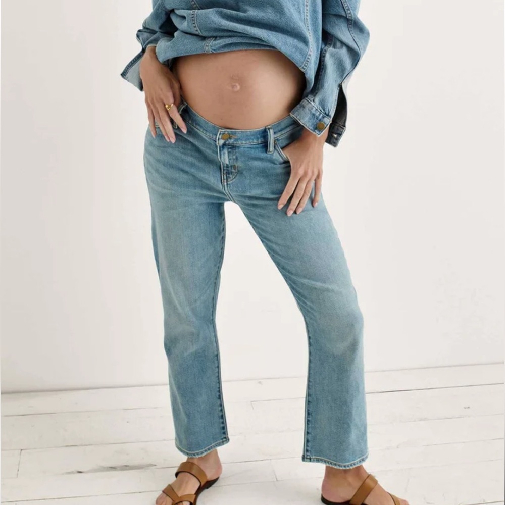 Hatch Light Wash Cropped Ankle Jeans